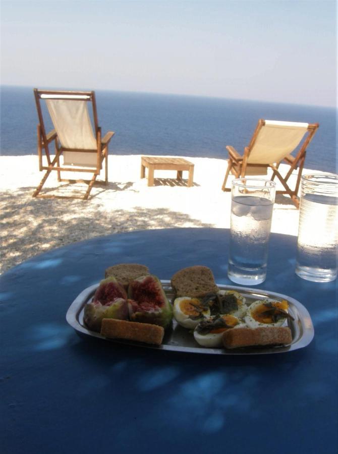 Villa C & C _ Cycladic House With Endless Sea View Ermoupoli Esterno foto