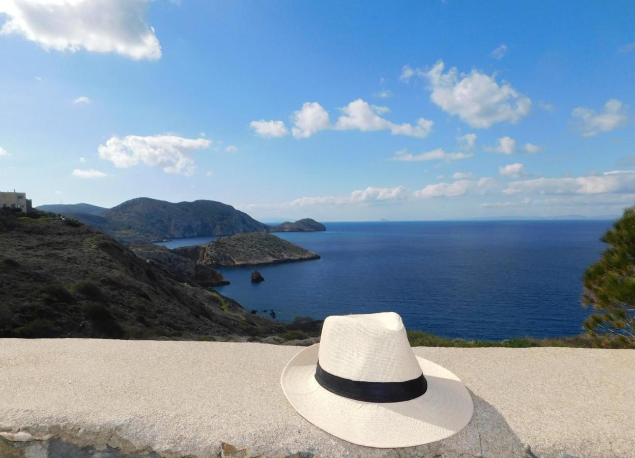 Villa C & C _ Cycladic House With Endless Sea View Ermoupoli Esterno foto