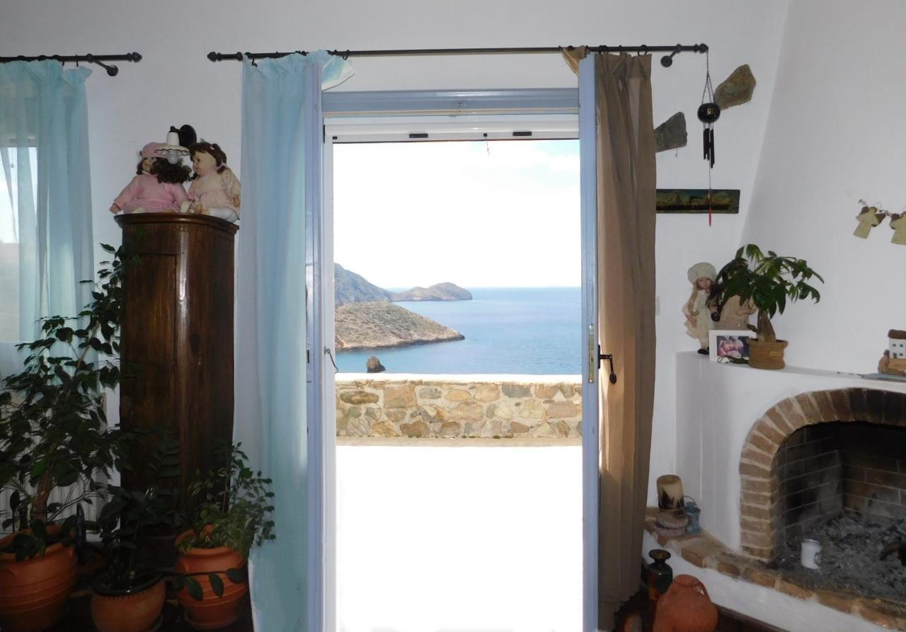Villa C & C _ Cycladic House With Endless Sea View Ermoupoli Esterno foto