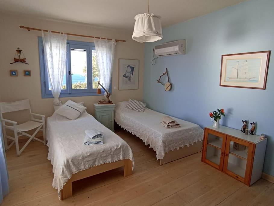 Villa C & C _ Cycladic House With Endless Sea View Ermoupoli Esterno foto